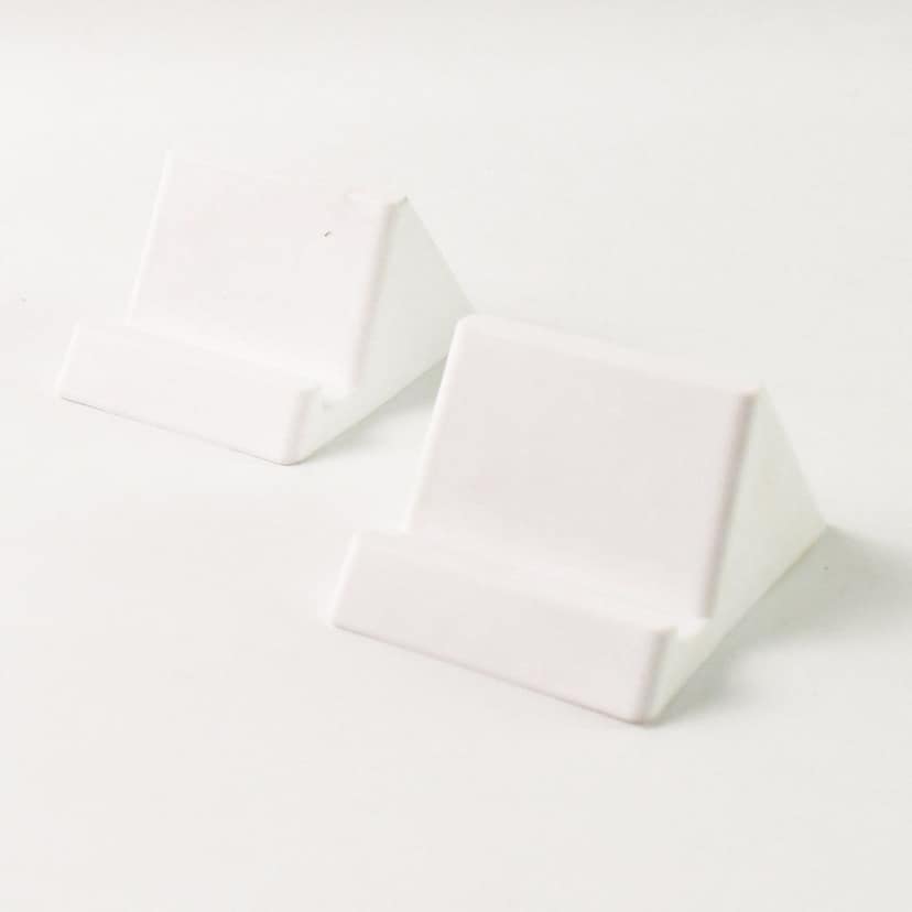 Compact Plastic Mobile Phone Holder Stand (2 Pc & Mix Color) view 4
