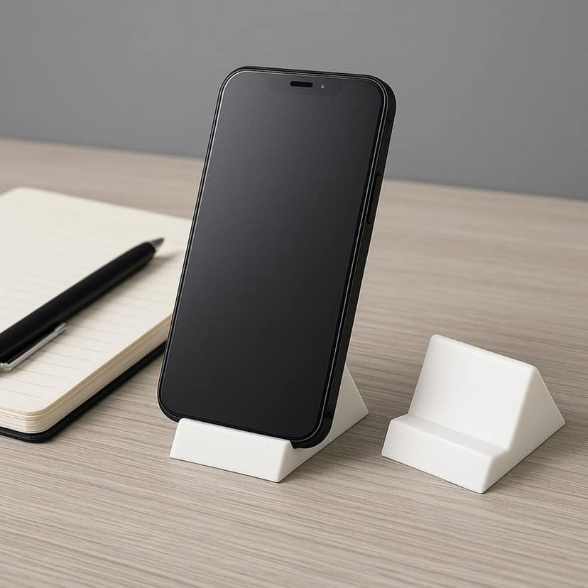 Compact Plastic Mobile Phone Holder Stand (2 Pc & Mix Color) view 6