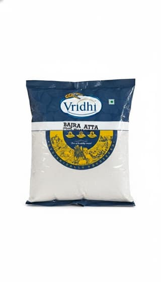 Vridhi Premium Quality Bajra Atta (Pearl Millet Flour) – Energy-Rich & Naturally Healthy – 500gm