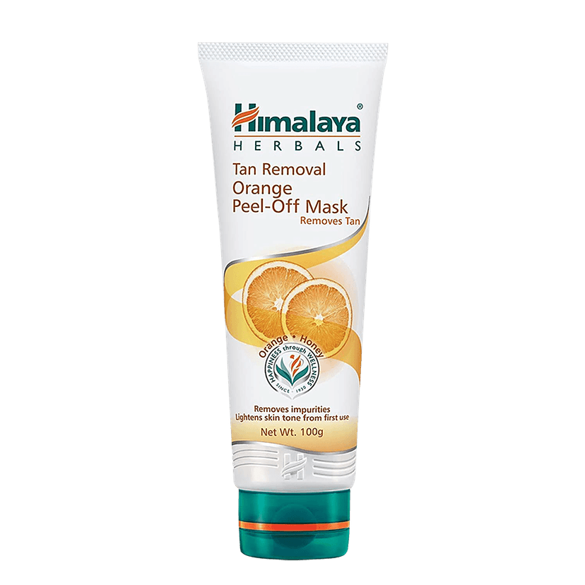 Himalaya Tan Removal Orange Peel-Off Mask, 100 G view 2