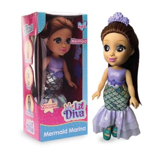Li'l Diva Mermaid-Marina, 13 Inch Doll