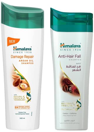 Himalaya Damage Repair Protein Shampoo - Chick Pea, Beach Almond, For All Hair Types, 400 Ml