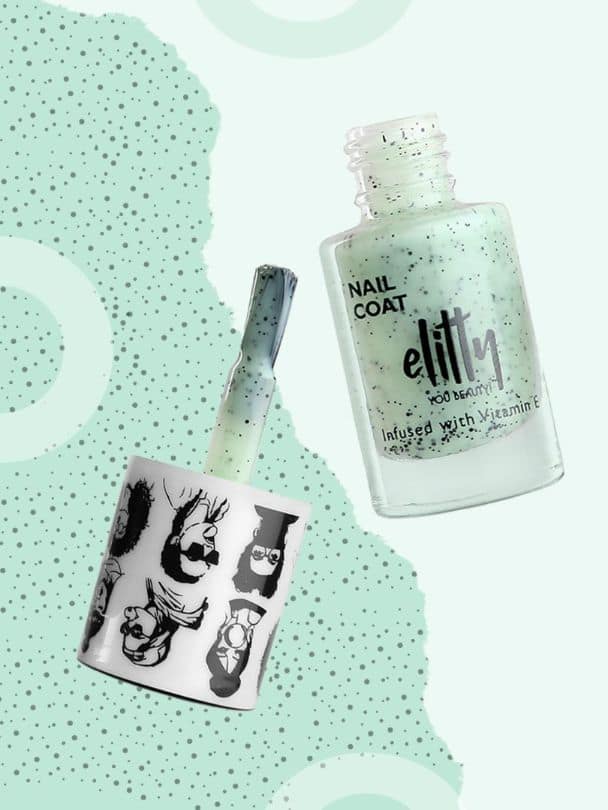 Elitty Mad Over Nails 12 Toxin Free Infused with Witch Hazel Glossy-Peace Out (Mint Cookie) 6ml