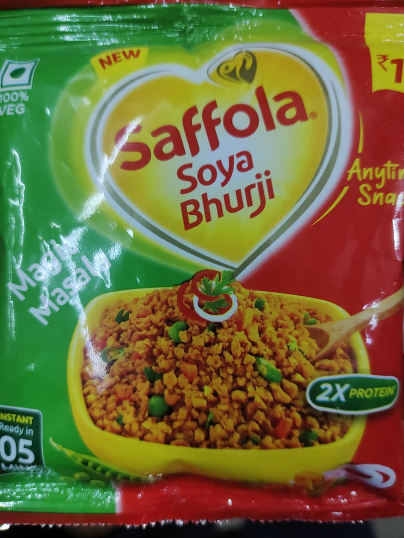 Saffola soya bhurji magic masala