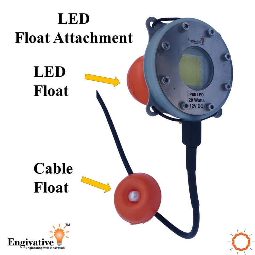 Floating LED Light view 2