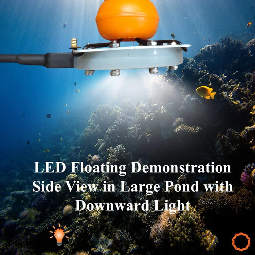 Floating LED Light view 6