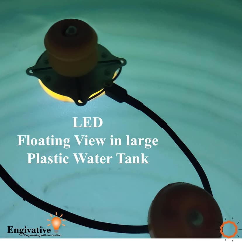 Floating LED Light view 7