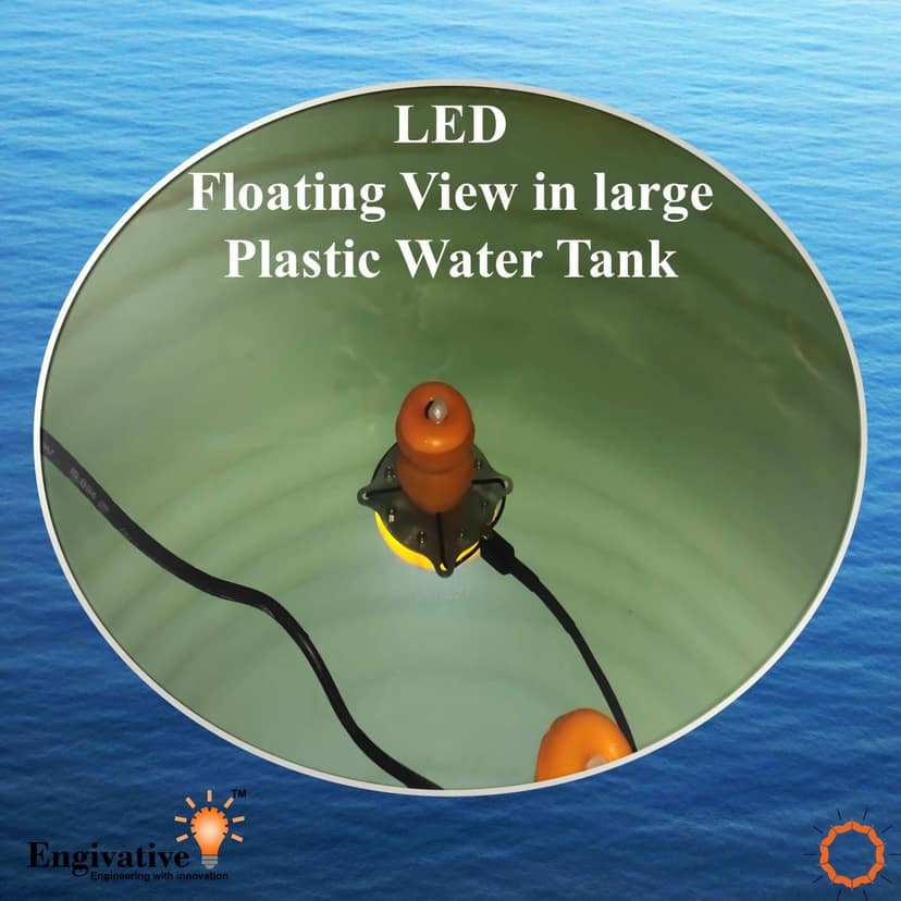 Floating LED Light view 8