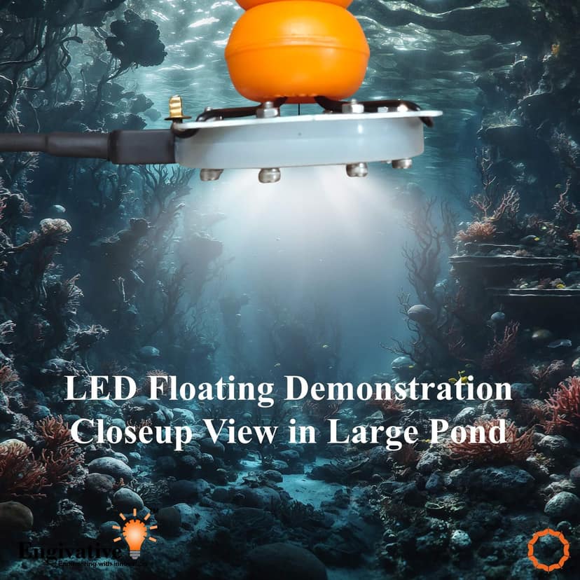 Floating LED Light view 9