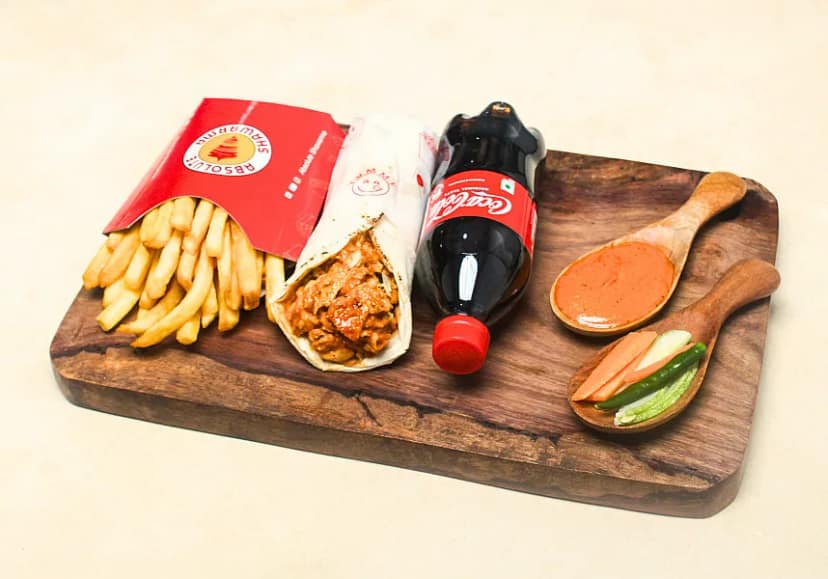 Peri-peri Chicken Shawarma Combo