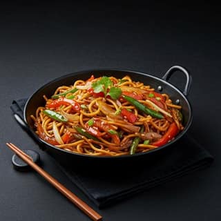 Veg Schezwan Noodles