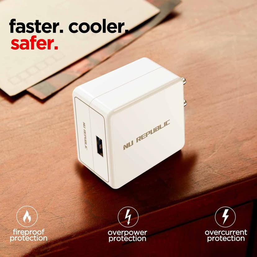 Sprint All In One 25W 5A Fast Charging Adapter with Cable (USB To Type-C) view 8