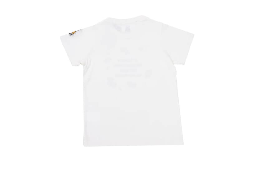 KUCHU Unisex T-Shirt | The Big Picture Print | 8–9 Years | Cotton Modal Fabric | Soft Feel | Breathable | Digitally Printed | Vibrant Colour White view 7
