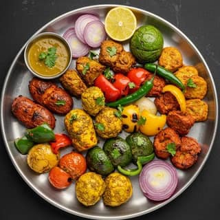 Tandoori Veg Platter