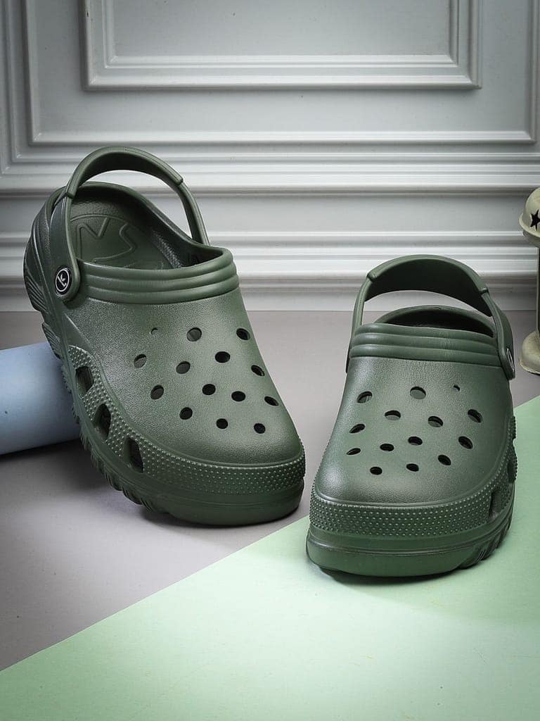Bersache Extra Soft Classic Casual with Back Strap Regular wear with Ultra Soft & Flexibility Technology Clog for Men's
