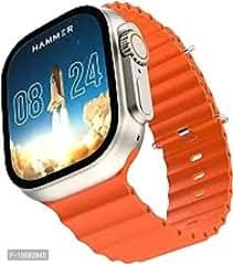 S8 ULTRA WATCH Silicone Band Compatible with smart Watch - Orange view 2