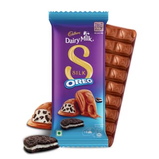 Cadbury Dairy Milk Silk Oreo Chocolate Bars, 60 g
