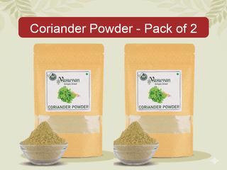 Vasuvan Coriander Powder (Pack of 2 - 200g Each) | Dhaniya Masala Kitchen Stock