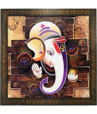 Indianara - Religious Painting With Frame