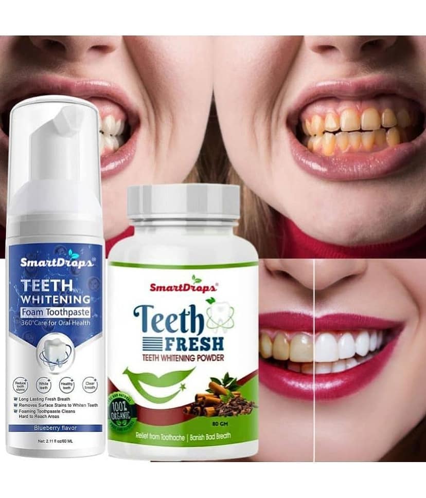 Smartdrops Whitening Toothpaste Pack of 2