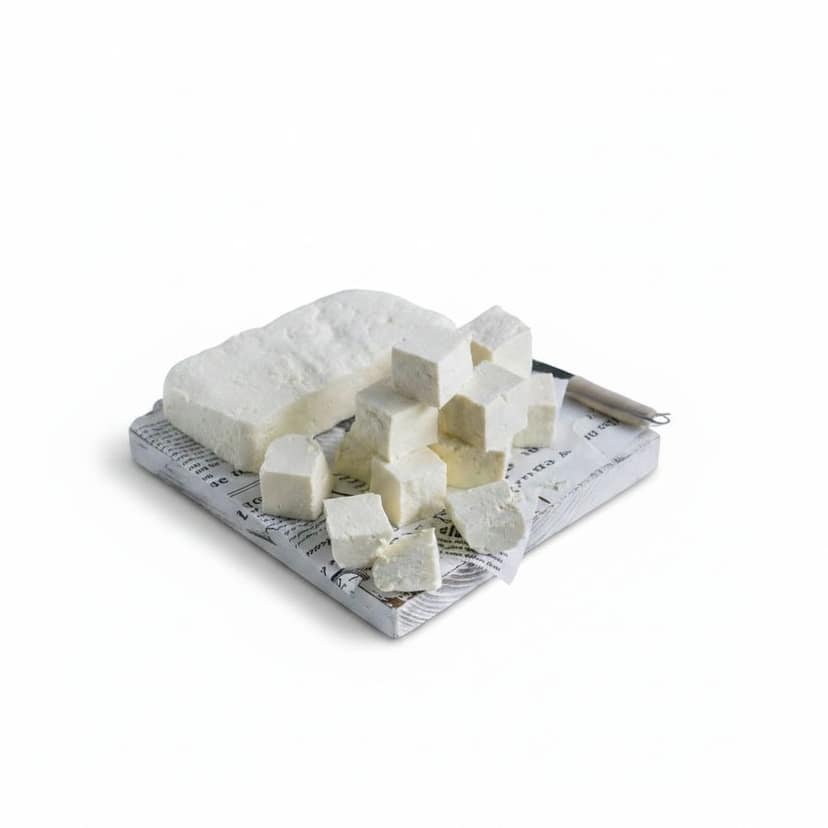 Fresh Paneer - 1 kg - One block of Paneer view 2