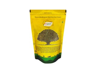 Ekgaon Unpolished Desi Moong Dal - Sabut (whole grain with skin Green Gram) (1Kg)