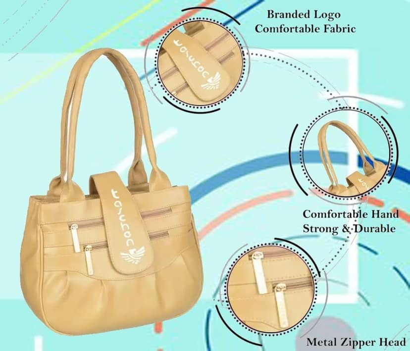 TASCHEN shoulder bag/large 3 compartment handbag view 3