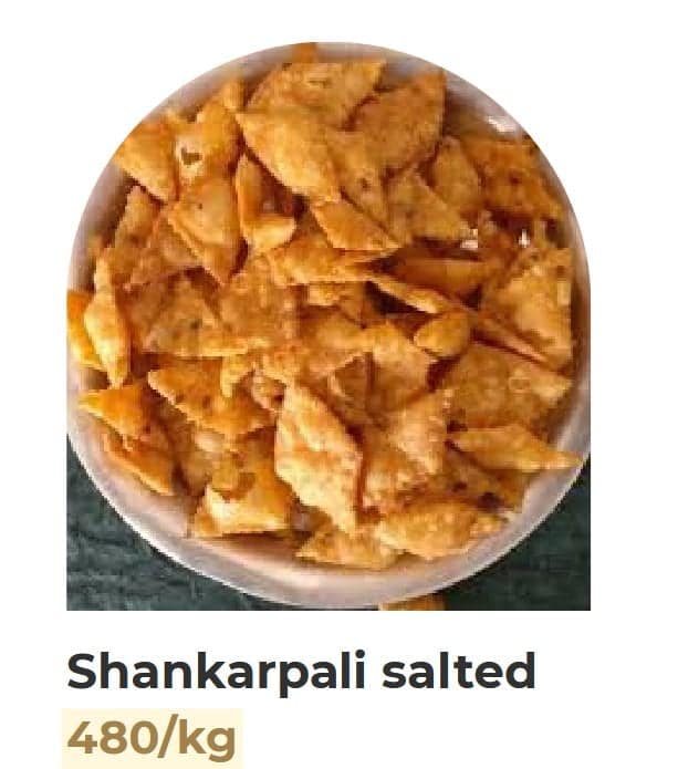 Salted Shankarpali | Crispy Diamond-Shaped Savory Snack | Tea-Time Treat