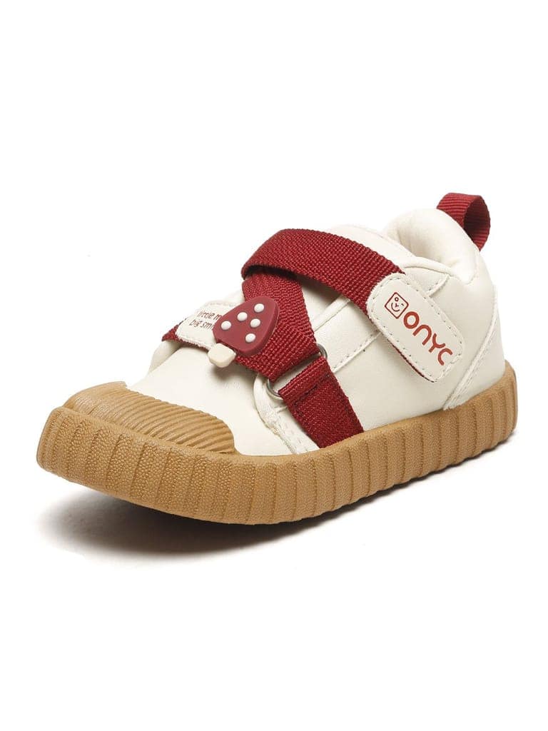 Red-Velvet Muffin Sneakers- White (Unisex) view 10