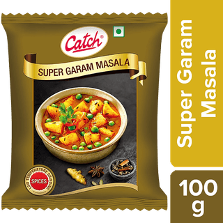 Catch Super Garam Masala - Adds Flavour & Aroma, 100 G Pouch