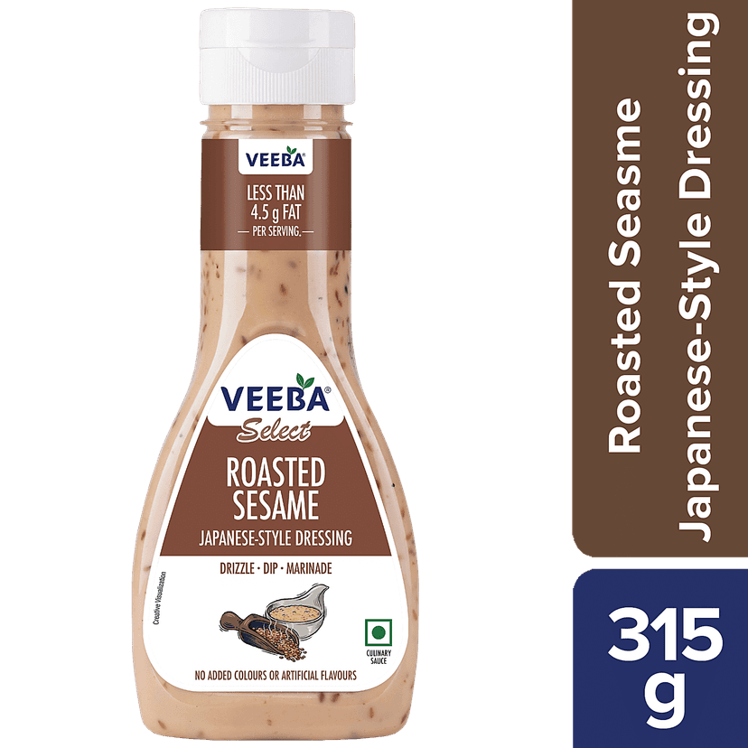 Veeba Roasted Sesame Japanese Style Dressing, 315 G Pet Jar