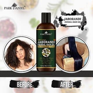 PARK DANIEL Jaborandi Herbal Hair Growth Oil - For Anti Hair Fall and Strong & Healthy Hairs (100 ml) Hair Oil (100 ml)