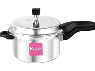 Kalyan Induction Base Aluminium Pressure cooker (Outerlid, Pink) - 2 Litre