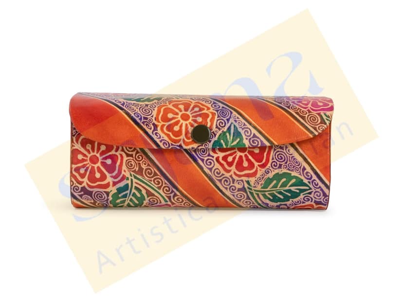 Srjana Handcrafted Leather Embossed Sunglasses Cover view 2