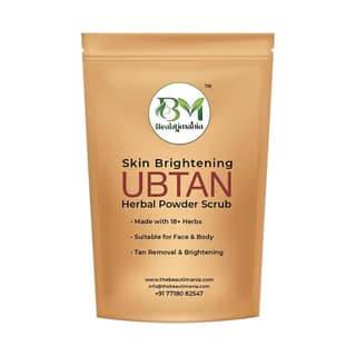 Beautimania Skin Brightening Herbal Ubtan Powder for Women and Men | Ubtan Face Pack for Skincare | Detan Face Pack for Tan Removal Mix of 18 Herbs-100g