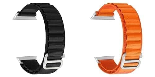 Alpine Loop Nylon Band Compatible with Apple Watch Ultra 2/Ultra Band 49mm 45mm 44mm 42mm for Men Women,Easy Adjustable with G-Hook Strap for iWatch Ultra 2, iWatch Ultra Series