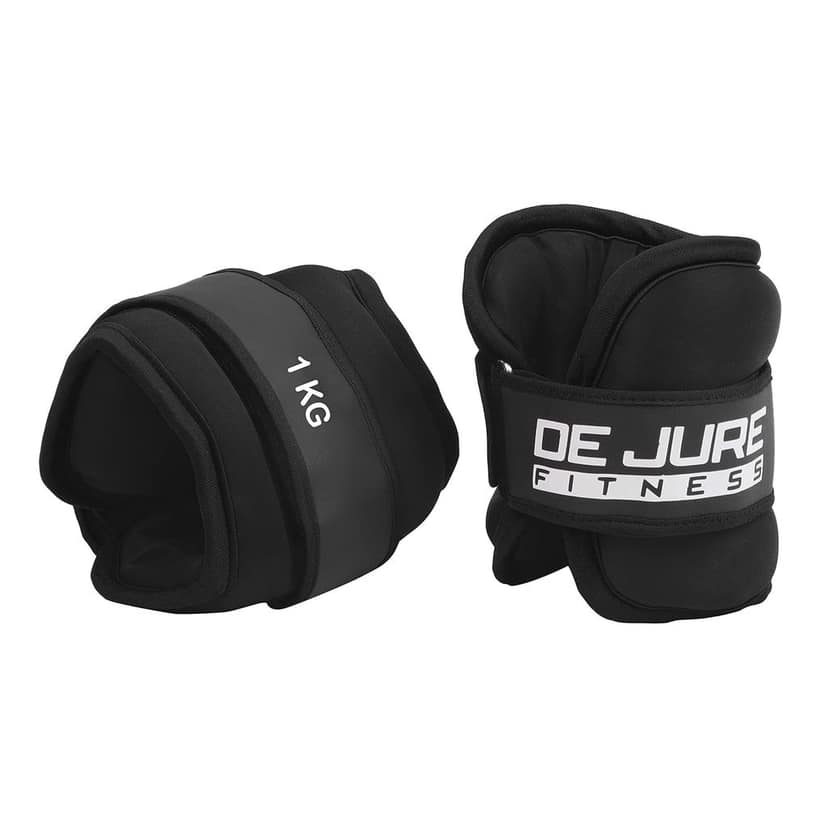 DE JURE FITNESS Ankle & Wrist Weight Set, Adjustable Strap