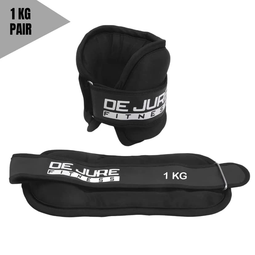DE JURE FITNESS Ankle & Wrist Weight Set, Adjustable Strap view 2