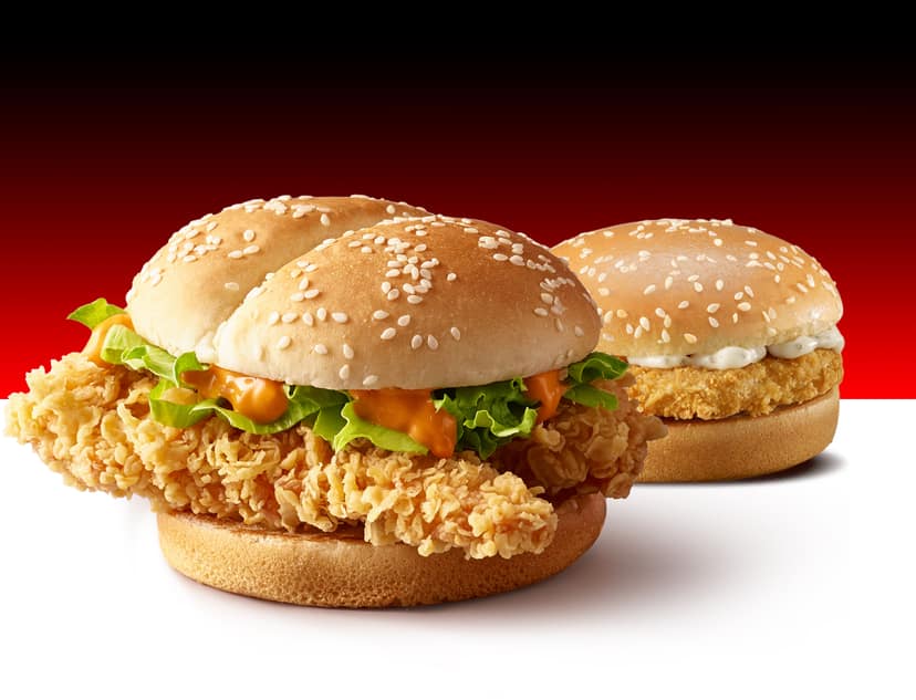 Fiery chicken & crispy chicken