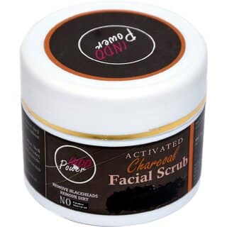 Indopower Add166-activated Charcoal Facial Scrub 100g.