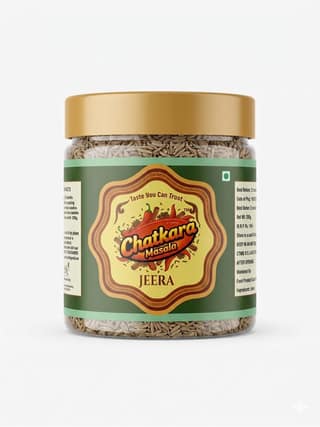 Chatkara Masala Jeera Whole | Cumin Seeds for Cooking | Whole Spice for Tadka and Seasoning | Essential Kitchen Ingredient