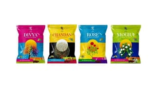 Premium Wet Dhoop �Pack of 4 Fragrances (Divya, Chandan, Mogra, Rose)|Natural Dhoop for Puja, Meditation&Home Fragrance