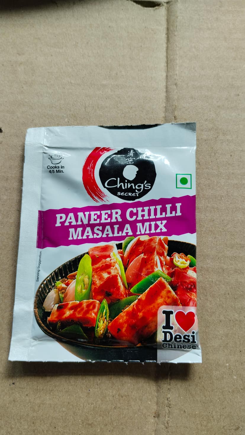 Chings paneer chilli masala mix