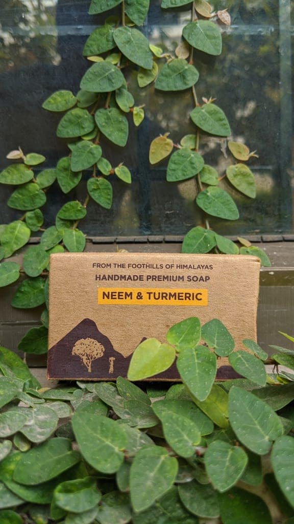 AAROHI's Neem and Turmeric Handmade Soap view 2