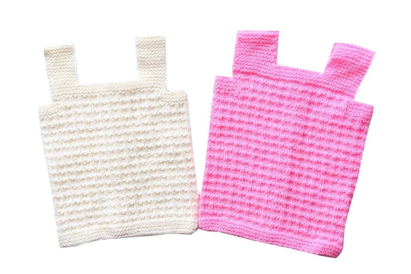 The Baby First Box Handmade Unisex Baby Wool Sweater for New Born Baby| Sweater for New Born Baby 0-3 Months| Sleeveless Baby Sweater | (Pack of 2) view 2