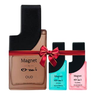 MAGNET OUD 100ML, AQUA & FLORAL EDP, 2 X 15ML