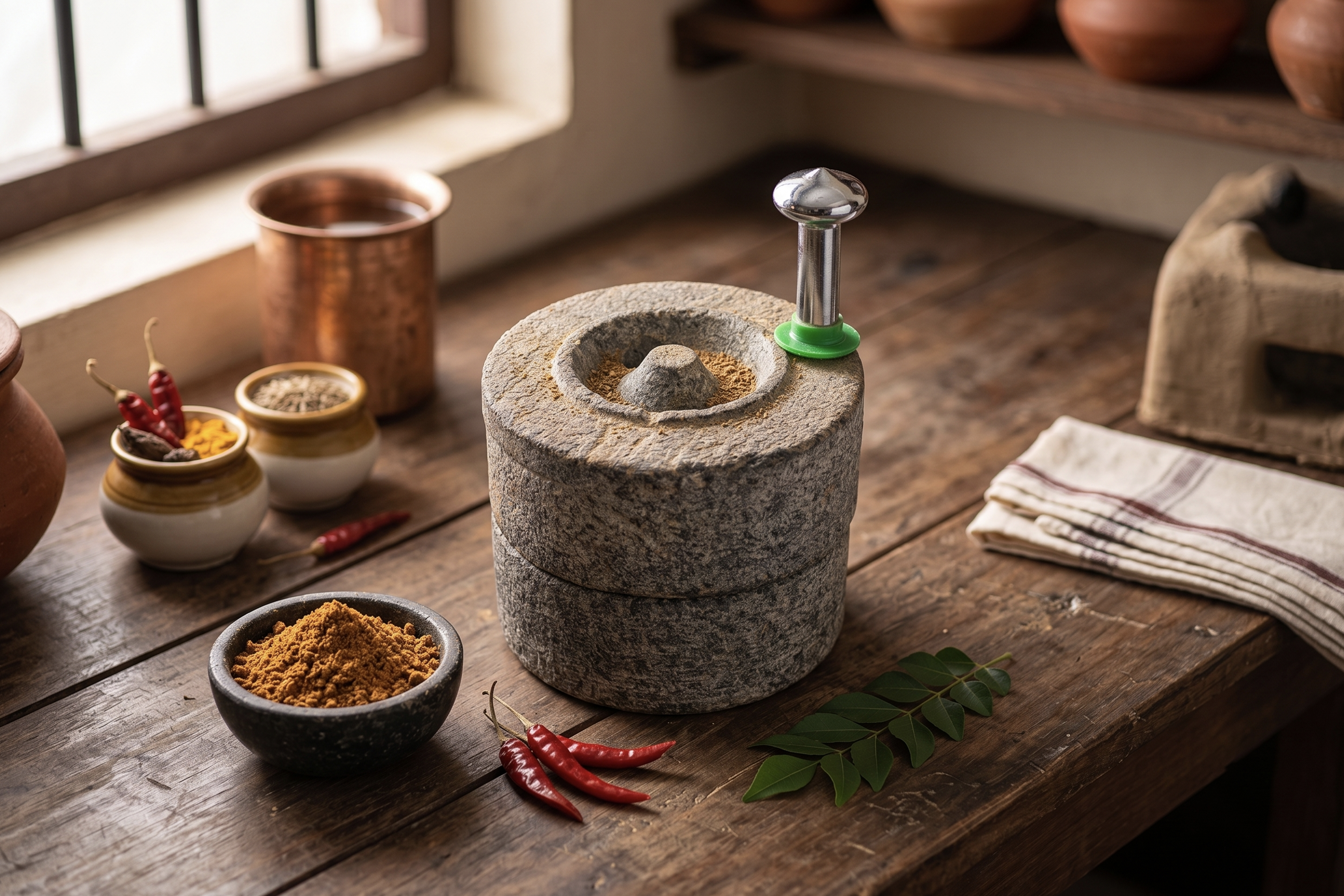 Traditional Chennai Stone Grinder