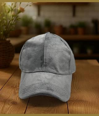 Bolax Pack of 1 Suede Men's Cap ( Red )