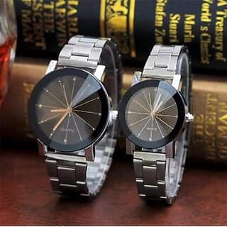 Classic and Modern Quartz Couple Watches Set
