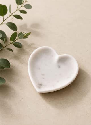 The Shape of Love: Marble Trinket Tray